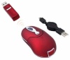 iMicro Optical Wireless Mini Mouse (Red)