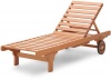 Strathwood Basics Hardwood Chaise Lounge