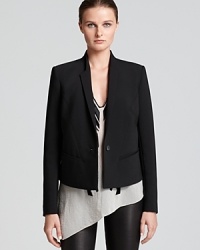 Helmut Lang reinvents the suit jacket for a modern boardroom look that boasts your style smarts. Helmut Lang reinvents the suit jacket for a modern boardroom look that boasts your style smarts.