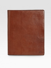 Constructed from rich leather, this sleek carrying case provides a handsome home away from home for a treasured iPad®.One interior card slotPRL-embossed logo patch accents the exteriorLeather8W x 10HImported