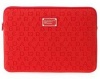 Marc by Marc Jacobs Laptop Case Dreamy Logo Neoprene 13 Shock Red