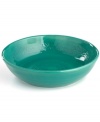 Homegrown style. An organic shape and engraved florals give the Espana Antica serving bowl a handcrafted feel that suits country settings. With a glossy teal finish. From the Tabletops Unlimited dinnerware collection.