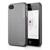 elago S4 Breathe2 Case for AT&T,Sprint/Verizon iPhone 4/4S (Semigloss Metalic Dark Gray) - ECO PACK