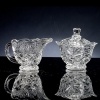 Godinger Silver Pineapple Crystal Sugar & Creamer Set