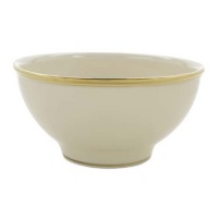 Lenox Eternal Gold Banded Ivory China Rice Bowl Lenox Eternal Gold Banded Ivory China Rice Bowl
