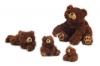 Purr-Fection Godiva Junior Brown Bear 9 Plush