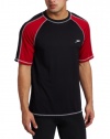 Speedo Men's Boom Short Sleeve Rashguard Swim Tee