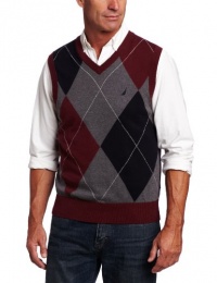 Nautica Men's Argyle V-Neck Vest Nautica Men's Argyle V-Neck Vest