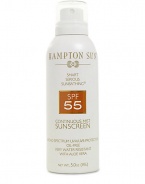 Our dermatologist tested and hypo-allergenic formula provides a broad spectrum of UVA/UVB protection. It includes Polycrylene, a new technology released by the FDA designed to improve sunscreen performance by being more water resistant and enhancing UVA protection.The luxurious continuous mist applicator is dispensed from any angle covering all exposed areas. This unique formulation is infused with Vitamins A, C, E, Aloe Vera, and moisturizing agents to replenish the skin.