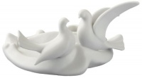 LILLIAN ROSE Porcelain DOVE Unity Candle Holder LILLIAN ROSE Porcelain DOVE Unity Candle Holder