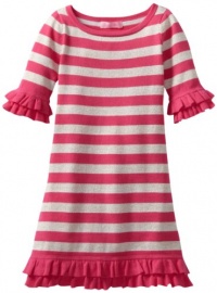 Lilly Pulitzer Girls 2-6x Little Helena Sweater Dress, Orchid Pink Even Number Stripe, X-Small Lilly Pulitzer Girls 2-6x Little Helena Sweater Dress, Orchid Pink Even Number Stripe, X-Small