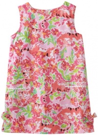 Lilly Pulitzer Girls 2-6X Little Lilly Classic Shift Printed Dress, Lillys Pink Call Me Kitty, 3 Lilly Pulitzer Girls 2-6X Little Lilly Classic Shift Printed Dress, Lillys Pink Call Me Kitty, 3
