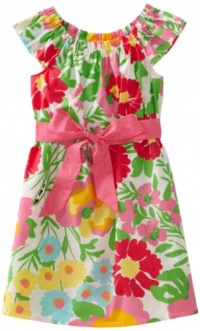 Lilly Pulitzer Girls 2-6X Little Sully Dress, Resort White, Small Lilly Pulitzer Girls 2-6X Little Sully Dress, Resort White, Small