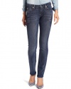 7 For All Mankind Women's Kimmie Straight Leg Jean, Peak Ridge Blue, 25