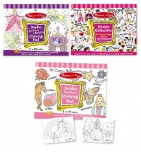 Melissa & Doug Girls Sticker Pad / Coloring Books Bundle Melissa & Doug Girls Sticker Pad / Coloring Books Bundle