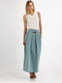 Finespun cotton with a hint of stretch, tailored with a beautifully draped cowl neckline.Cowl necklineSleevelessBack zip98% cotton/2% elastaneDry cleanMade in Italy of imported fabricModel shown is 5'10½ (179cm) wearing US size 4.OUR FIT MODEL RECOMMENDS ordering true size. Finespun cotton with a hint of stretch, tailored with a beautifully draped cowl neckline.Cowl necklineSleevelessBack zip98% cotton/2% elastaneDry cleanMade in Italy of imported fabricModel shown is 5'10½ (179cm) wearing US size 4.OUR FIT MODEL RECOMMENDS ordering true size.