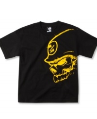 Tough as nails. With this Armbar tee from Metal Mulisha, he'll bring a jolt of adrenaline to his edgy look. Tough as nails. With this Armbar tee from Metal Mulisha, he'll bring a jolt of adrenaline to his edgy look.