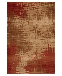 An artful arrangement of red tones gives this Mohawk area rug an almost pixelated quality, adding a point of interest to any floor. Woven from durable olefin yarn that ensures a thick pile and super-soft hand. An artful arrangement of red tones gives this Mohawk area rug an almost pixelated quality, adding a point of interest to any floor. Woven from durable olefin yarn that ensures a thick pile and super-soft hand.