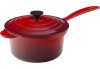 Le Creuset Enameled Cast-Iron 2-3/4-Quart Iron Handle Precision Pour Saucepan, Fennel