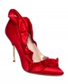 The smooth upper of the Thalia Ruffel platform pumps by A.B.S. give this style a unique finish that's sure to make your day.