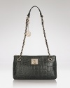 DKNY Convertible Clutch - Croco