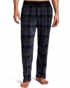 Intimo Men's Sleepwear Printed Microfleece Pant