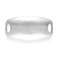 Symmetrical, shallow palette for serving. Each Nambé piece is an achievement of precision, balance and function. Nambé's proprietary metal alloy is renowned for its ability to retain heat. Symmetrical, shallow palette for serving. Each Nambé piece is an achievement of precision, balance and function. Nambé's proprietary metal alloy is renowned for its ability to retain heat.