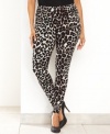 Get wild with INC's plus size leggings! The bold animal print is perfect for pairing with tunics and sweaters.