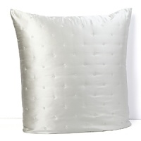 This sumptuous silk European sham makes your bed the ultimate luxurious retreat - soothing, sophisticated and beautiful. This sumptuous silk European sham makes your bed the ultimate luxurious retreat - soothing, sophisticated and beautiful.