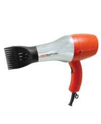 Change your hair from dull and lifeless to bright and shiny! This Chi deep brilliance hair dryer, specifically designed for highly textured hair, features far infrared technology and the highest grade of ceramic that quickly dries hair and leaves it smooth, shiny and frizz free. Change your hair from dull and lifeless to bright and shiny! This Chi deep brilliance hair dryer, specifically designed for highly textured hair, features far infrared technology and the highest grade of ceramic that quickly dries hair and leaves it smooth, shiny and frizz free.