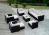 Genuine Ohana Outdoor Patio Wicker Sofa Sectional Furniture 10pc Gorgeous Couch Set with Free Patio Cover