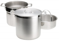 All-Clad Stainless 12-Quart Multi Cooker with Steamer Basket All-Clad Stainless 12-Quart Multi Cooker with Steamer Basket