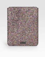 From the 24:7 Collection. Slip your iPad® into this stylish cover crafted from glitter-coated cotton.Accommodates all iPad® modelsFully lined8¼W X 10¼H X 1/4DMade in ItalyPlease note: iPad® not included.