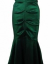 Xscape by Joanna Chen Women's Taffeta Mermaid Dress Hemp Green