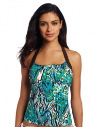 Ocean Avenue Women's Summer Safari Tankini Top