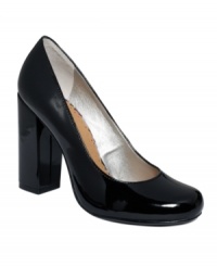 The chunkier the better. Rampage perfectly balances sweet and sassy with the baby doll toe and chunky heel of the Milla pumps. The chunkier the better. Rampage perfectly balances sweet and sassy with the baby doll toe and chunky heel of the Milla pumps.