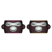 Add a bit of whimsy to your table. Banana ring napkin holders are designed by Stefano Giovannoni, with the collaboration of Rumiko Takeda. Comes in two packs with a red and yellow pair. Add a bit of whimsy to your table. Banana ring napkin holders are designed by Stefano Giovannoni, with the collaboration of Rumiko Takeda. Comes in two packs with a red and yellow pair.