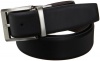 Calvin Klein Men's Smooth Leather Reversible Belt,Black,36