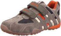 Geox Snakeboy28 Leather Sneaker (Toddler/Little Kid/Big Kid),Dark Grey/Orange,37 EU (5 M US Big Kid) Geox Snakeboy28 Leather Sneaker (Toddler/Little Kid/Big Kid),Dark Grey/Orange,37 EU (5 M US Big Kid)