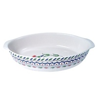 Ronde d'Orient by Gien is a full-service collection with a blue & white motif punctuated by deep orange carnations. This design was inspired by Turkish and Mediterranean ceramics. Ronde d'Orient by Gien is a full-service collection with a blue & white motif punctuated by deep orange carnations. This design was inspired by Turkish and Mediterranean ceramics.