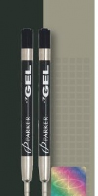 Parker Refill for Retractable Gel Ink Pens, Medium, Black Ink, 2 per Pack (30525PP) Parker Refill for Retractable Gel Ink Pens, Medium, Black Ink, 2 per Pack (30525PP)