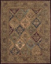 Multi Color Nourison Jaipur 7'9x9'9 Traditional Rectangle Area Rug from RugPal.com