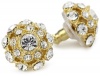 Kate Spade New York Putting on the Ritz Clear and Gold Stud