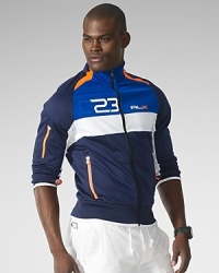 Smartly designed for the serious athlete in sleek stretch fleece, our mockneck jacket is empowered with hydro-mesh piecing and moisture-wicking technology for limitless movement and superior athletic performance. Smartly designed for the serious athlete in sleek stretch fleece, our mockneck jacket is empowered with hydro-mesh piecing and moisture-wicking technology for limitless movement and superior athletic performance.