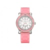 Juicy Couture Women's 1900615 HRH Stainless-Steel Light Pink Jelly Strap Watch