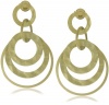 Argento Vivo Caravan Gold-Plated Post Earrings