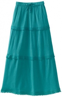 Roxy Kids Girls 7-16 Party On Maxi Skirt, Swells Turquoise, Medium Roxy Kids Girls 7-16 Party On Maxi Skirt, Swells Turquoise, Medium