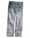 GUESS Kids Boys Little Boys Lincoln Skinny Jean - Light , LIGHT STONEWASH (4)