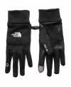 Comfortably work your can't-live-without electronic devices with warm hands. E-Tip gloves by The North Face provide light three-season warmth.
