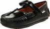 Venettini Jazmin FA11 (Toddler/Little Kid),Black Pearlized Patent,26 EU (9.5 M US Toddler)